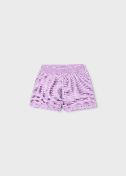 Pantalone corto tricot