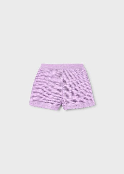 Pantalone corto tricot