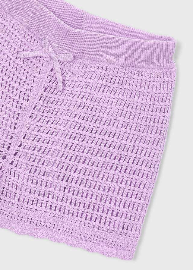 Pantalone corto tricot