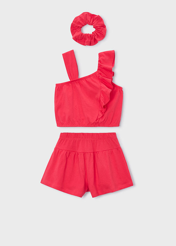 Elasticated short complement