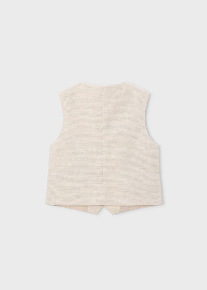 Gilet lino suiting