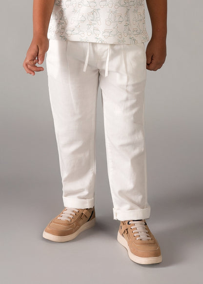 Pantalone lino relaxed