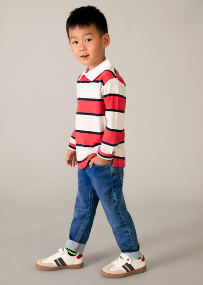 Pantalone soft denim jogger