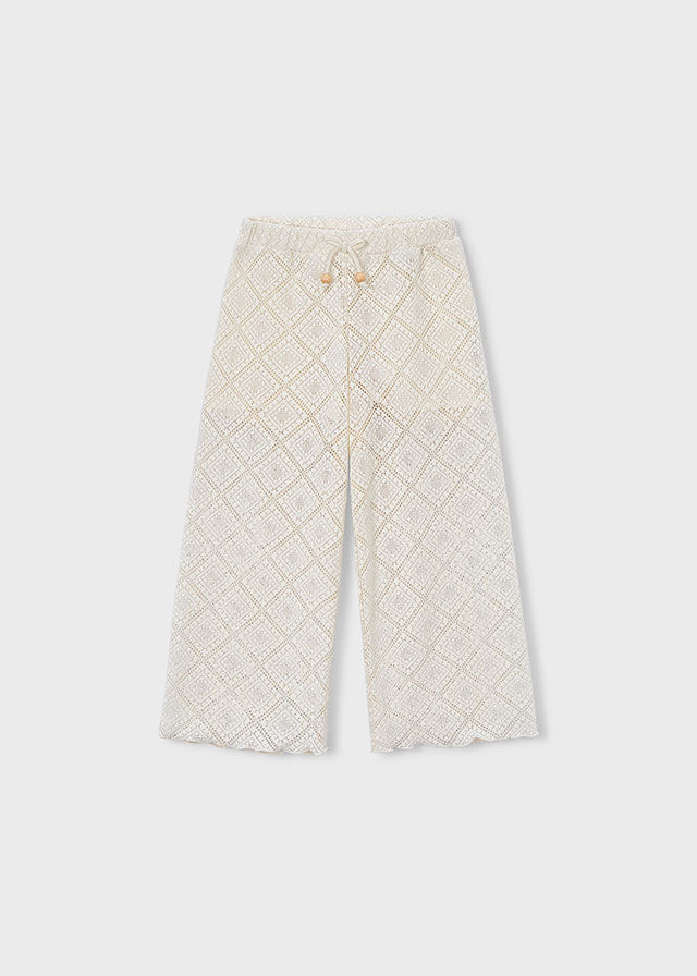 Pantalone lungo crochet