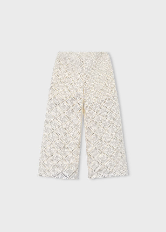 Pantalone lungo crochet