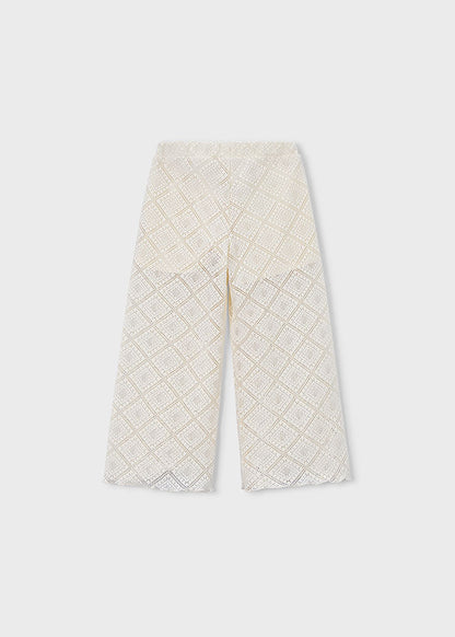 Pantalone lungo crochet