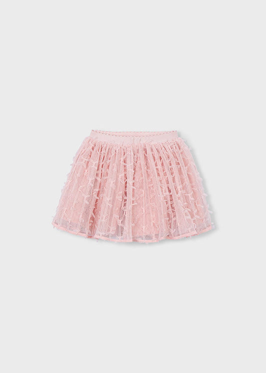 Gonna in tulle con fantasie