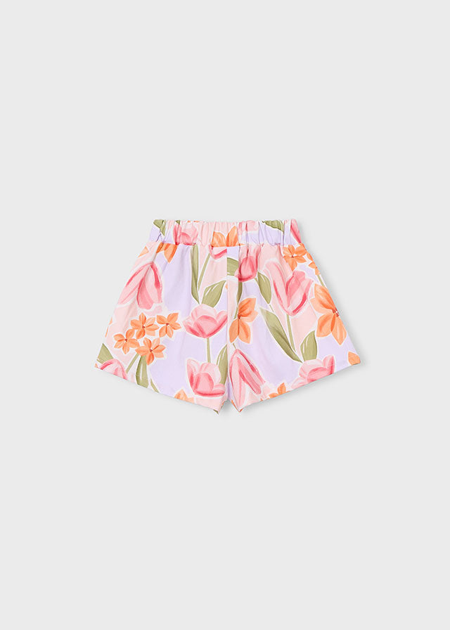 Gonna pantalone stampata