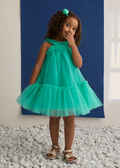 Vestito tulle volan