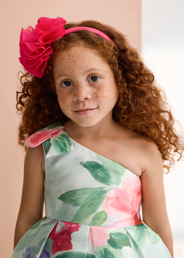 Vestito monofilamente stampato