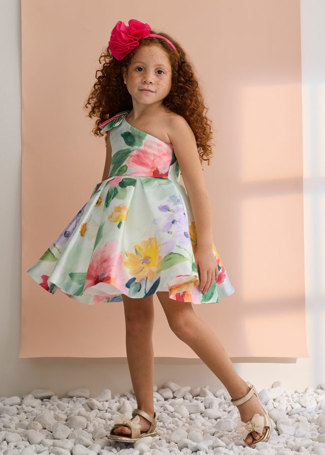 Vestito monofilamente stampato