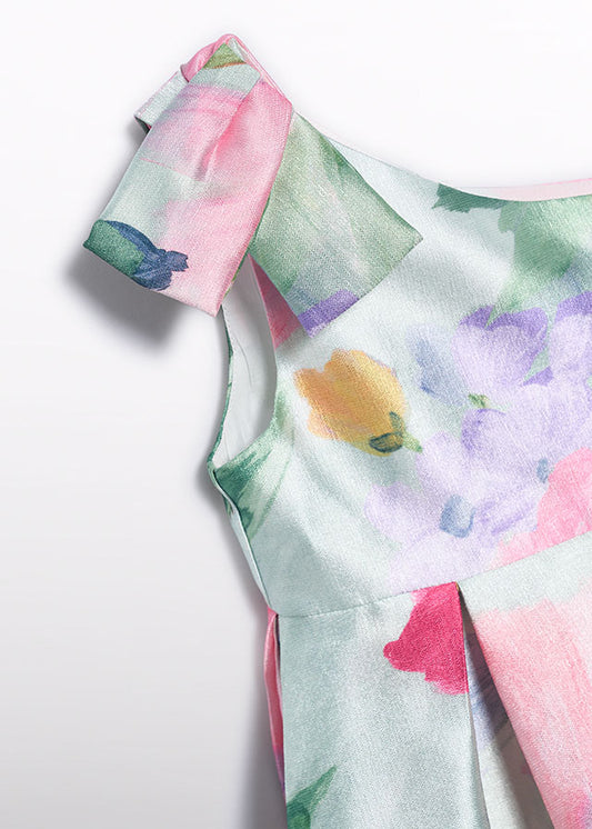 Vestito monofilamente stampato