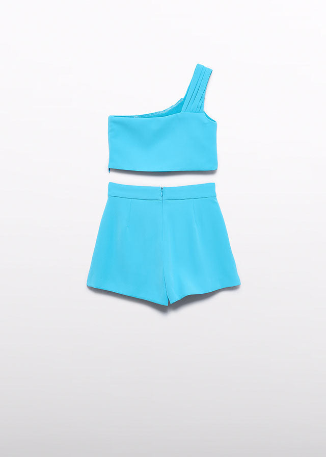 Compl. bermuda crepe