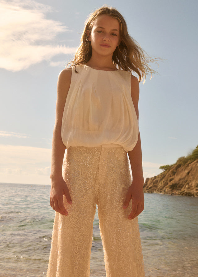 Compl. pant. lungo e lustrini