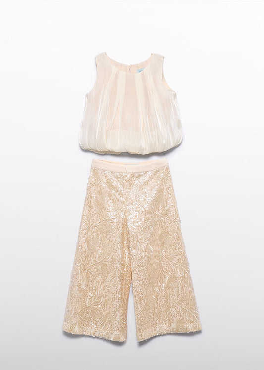 Compl. pant. lungo e lustrini