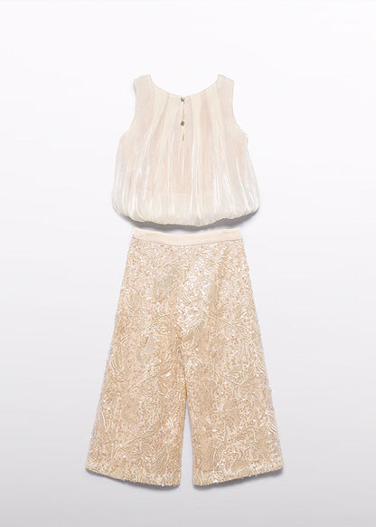 Compl. pant. lungo e lustrini