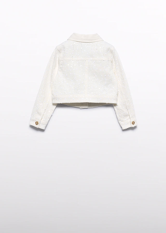 Giacchetta fantasia lustrini