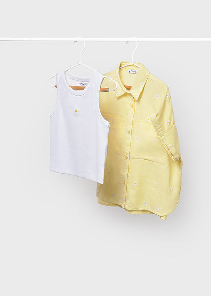 Blusa 2 pezzi
