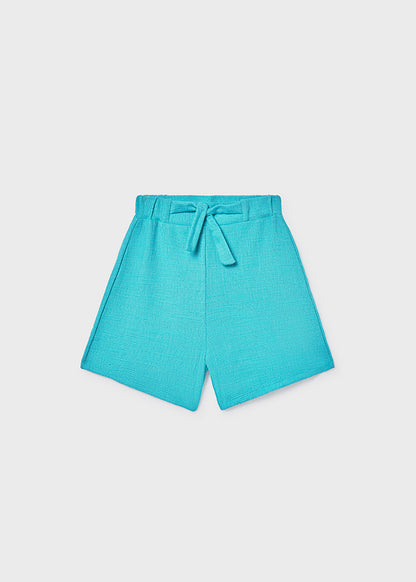 Pantalone corto strutturato