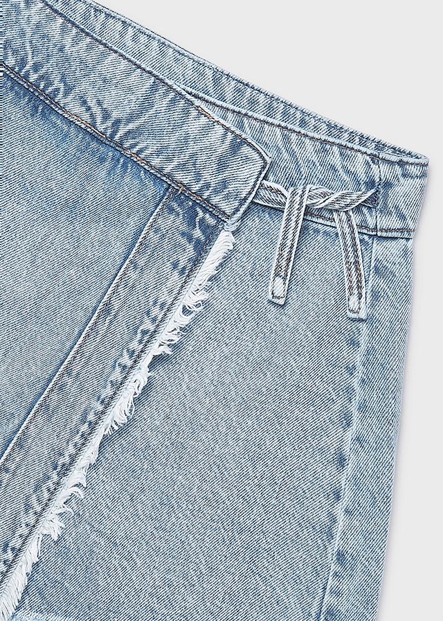 Gonna pantalone jeans