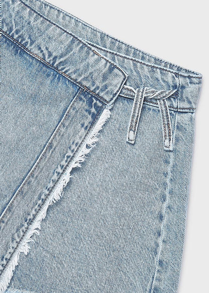Gonna pantalone jeans
