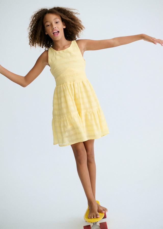 Vestito voile fantasia