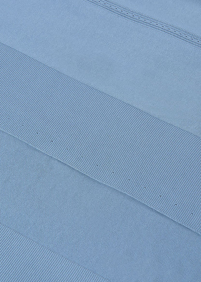 Knitted cotton blanket