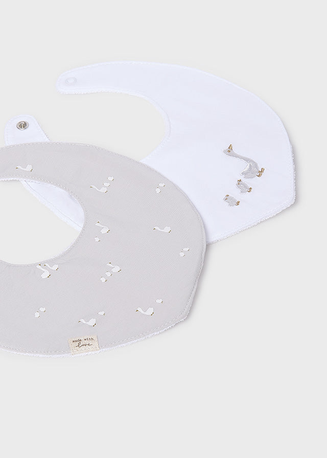 Set 2 bavaglini - ARGENTO