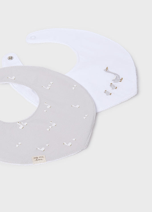 Set 2 bavaglini - ARGENTO