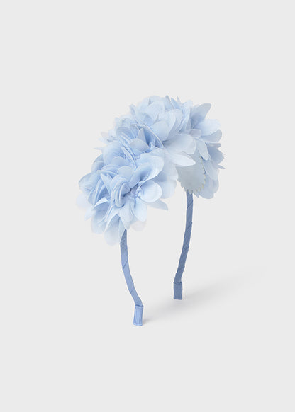 Cerchietto fiori tulle