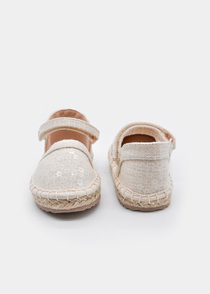 Scarpe con tallone juta
