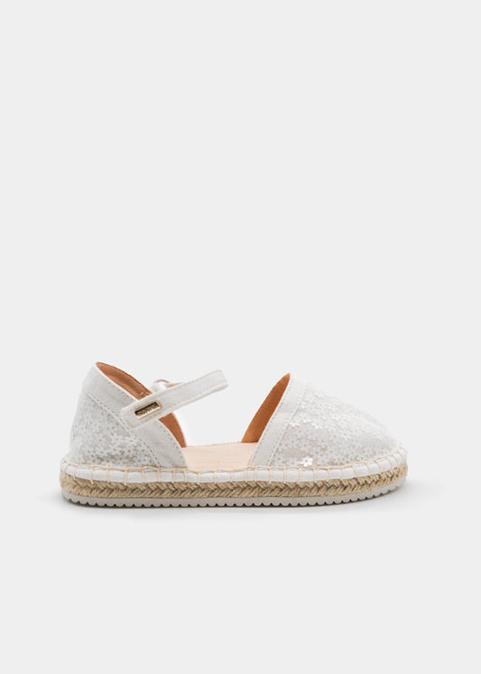 Scarpe con tallone juta