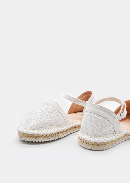 Scarpe con tallone juta