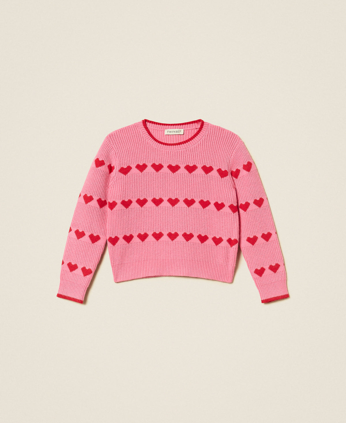 MAGLIA CON CUORI