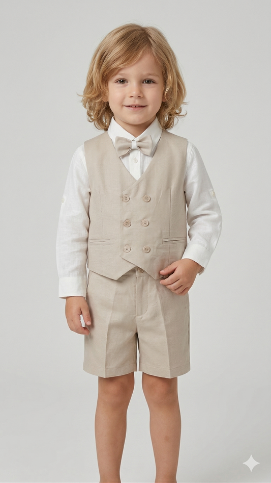 Completo Paggetto con camicia e papillon