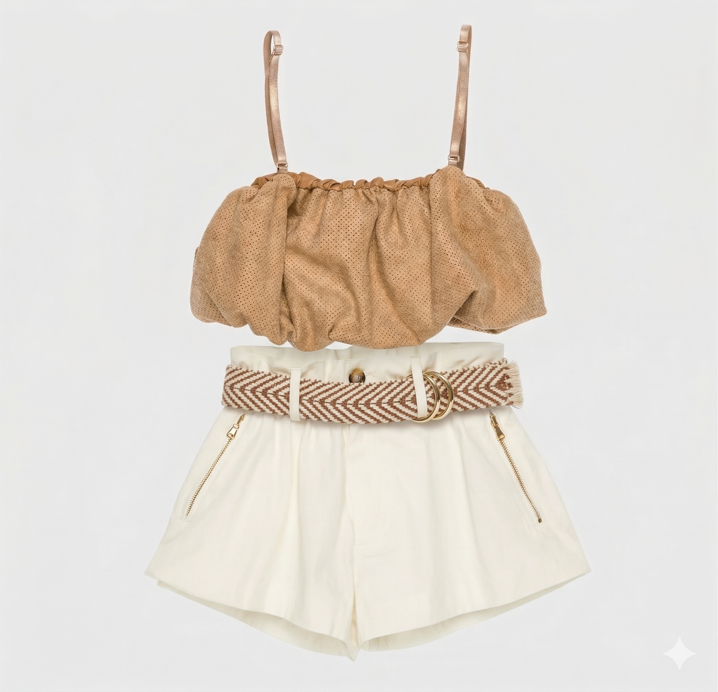 Completo ragazzina con cintura
