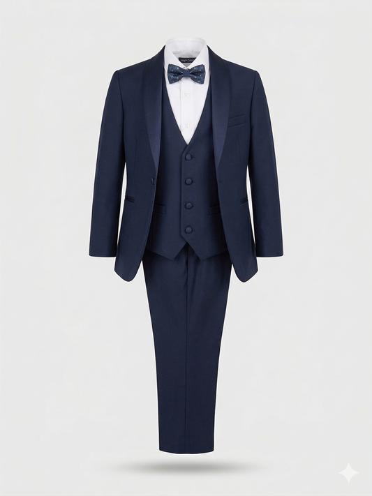 Abito Paggetto con camicia, panciotto e papillon