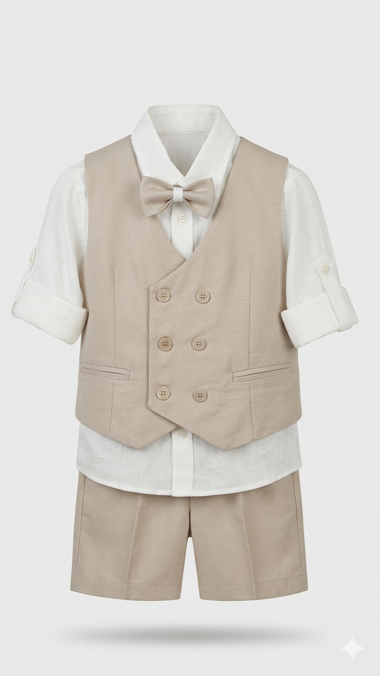 Completo Paggetto con camicia e papillon