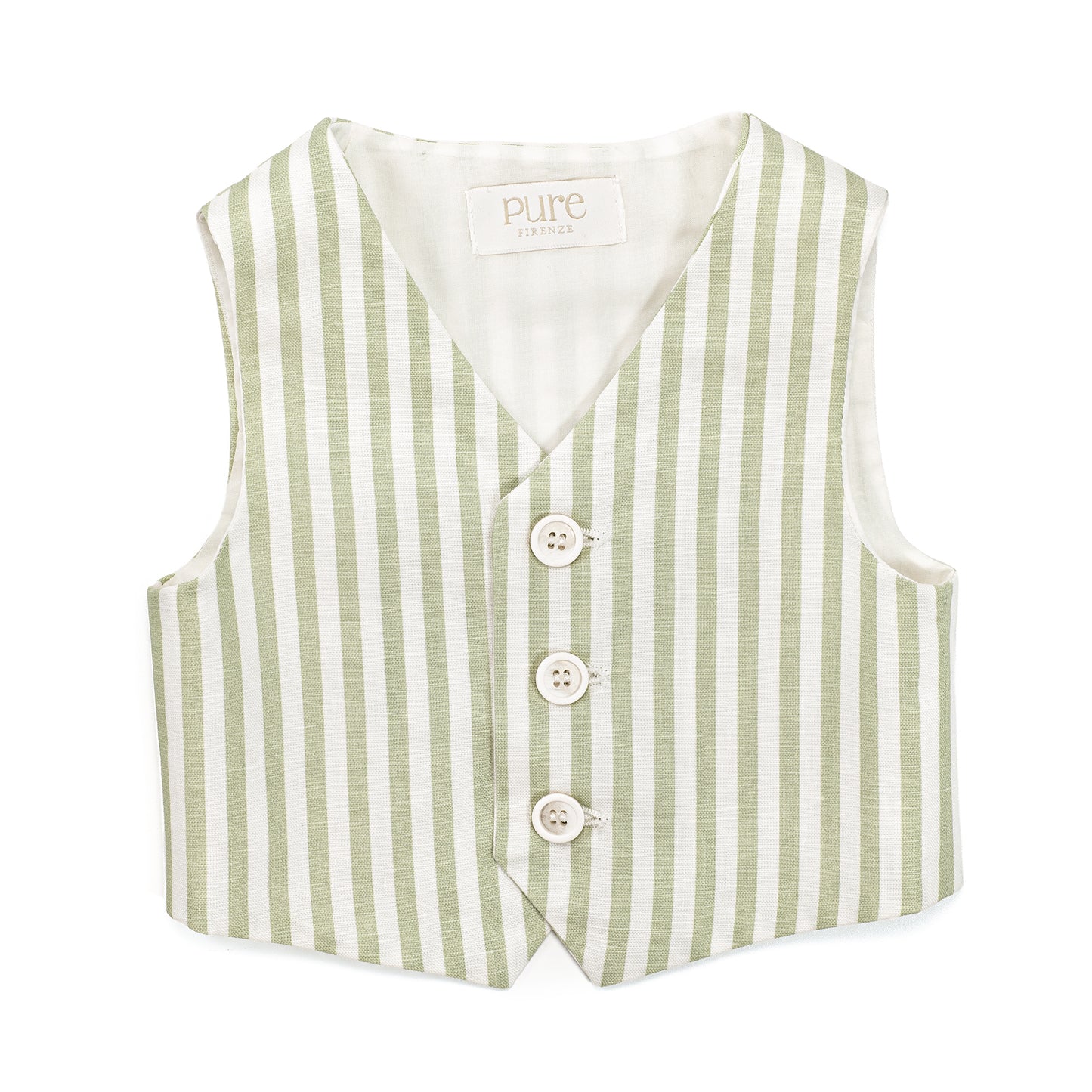 Gilet in misto lino