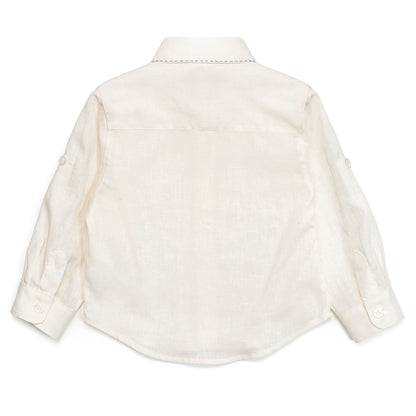 Camicia in misto lino