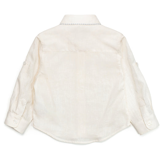 Camicia in misto lino