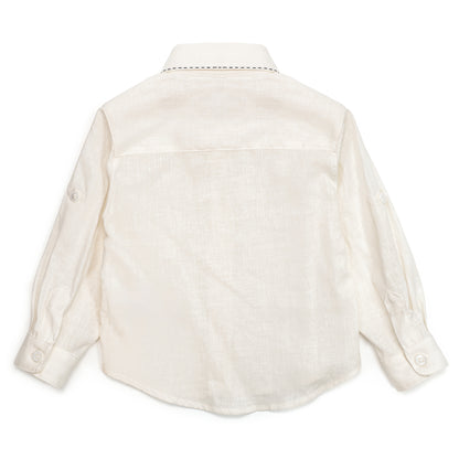 Camicia in misto lino