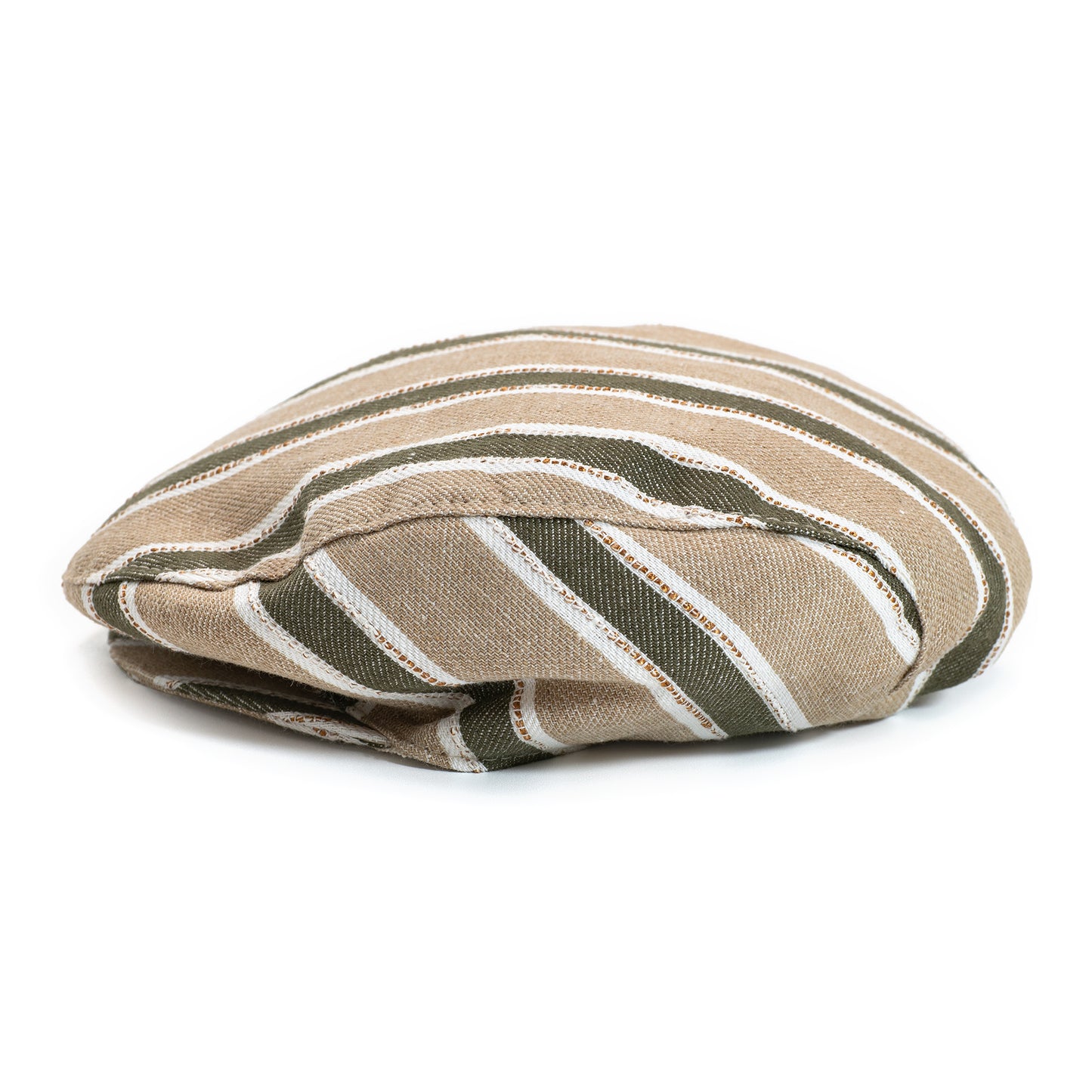 Linen Blend Flat Cap