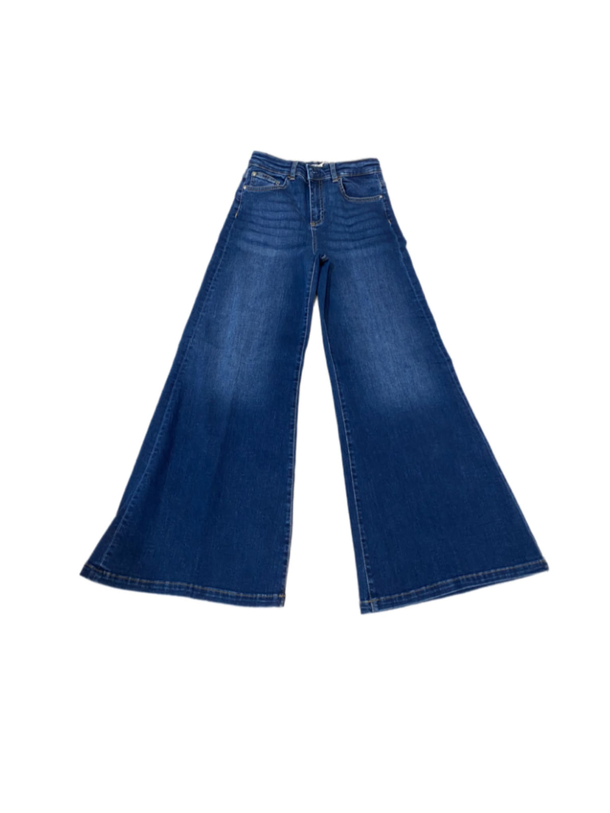 Jeans ragazza Liu Jo a zampa extra wide blu